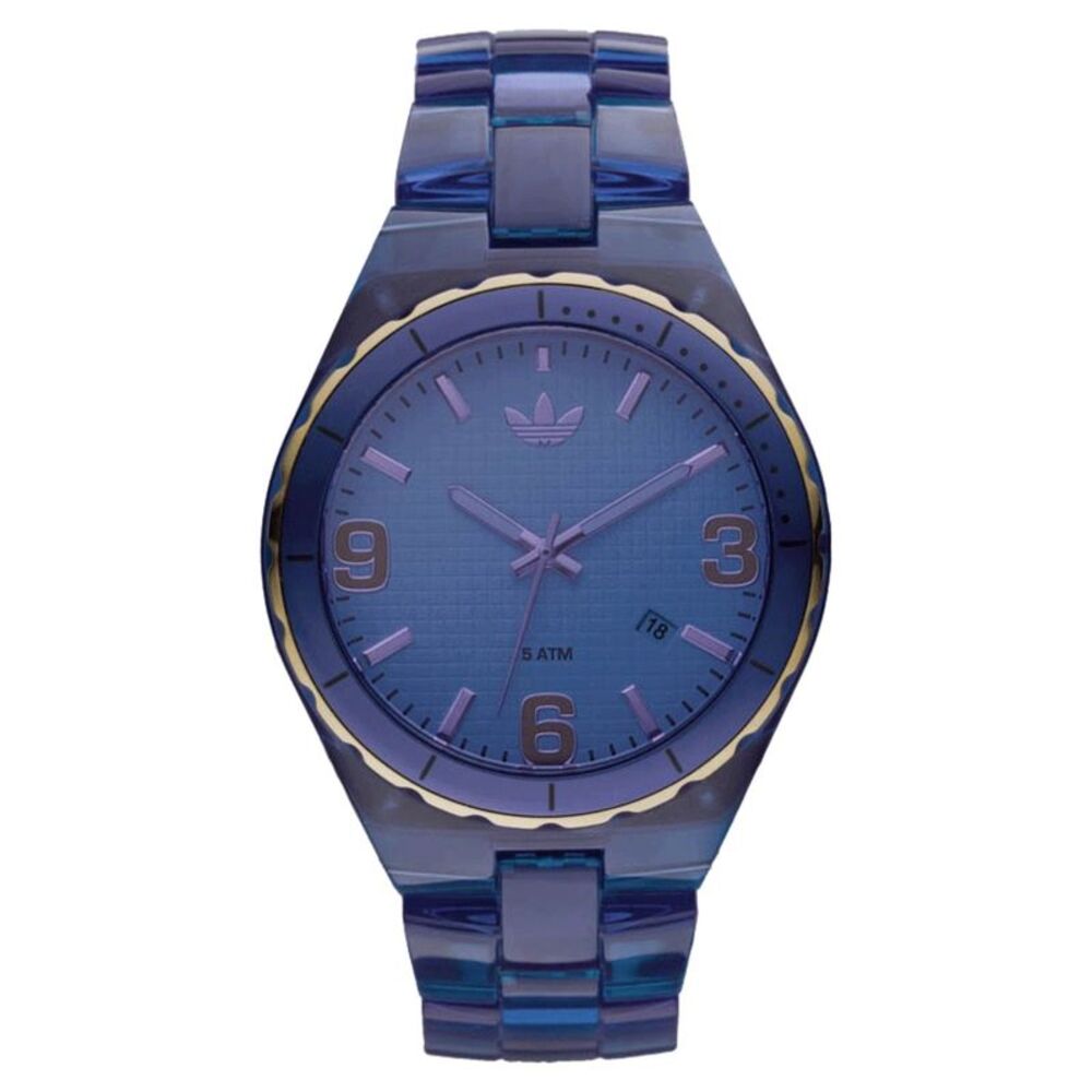 Adidas Men's Cambridge Blue Dial Watch - ADH2556